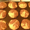 Nougat-Marmor-Muffins