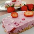 Nobake zuckerarmer Erdbeer Cheesecake ????