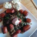 Spinat gebraten nach katalanischer Art