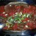 Rindersteak mit Koriander in Tomatensauce