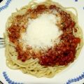 Pasta mit scharfer Linsen-Tomaten-Sosse