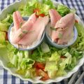 Schlank-mit-Eiweiß - Forelle „Tonnato“ an Salat