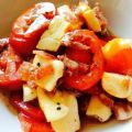Tomatensalat mit Trüffelsalami und franz.[...]