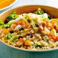 Couscous-Salat mit Kichererbsen