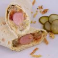 Wraps im Hot Dog Style
