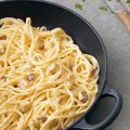 Carbonara mit Räuchertofu