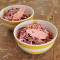 Leichter Coleslaw mit Rotkohl, Karotte und Apfel