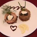 Röstis mit Fleischtartar, Lachstartar und[...]