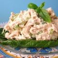 Einfacher Hähnchensalat