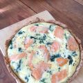 Lachs-Spinat-Quiche