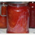 Marmelade - Erdbeer trifft Pfirsich - im Glas