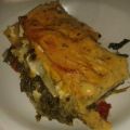 Spinat-Lasagne