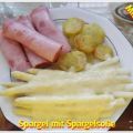 ~ Hauptgericht ~ Spargel mit Spargelsoße