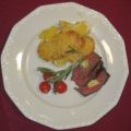 Rinderfilet mit Rosmarin-Kartoffel-Gratin