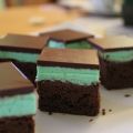 Schoko-Minz-Brownies