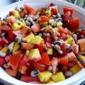 Afrikanisches Dinner: Mango - Salat
