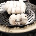 Gegrillte Mumins und Bananen