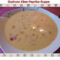 Suppe: Käse-Paprika-Suppe
