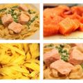 Zitronen-Lachs-Pasta