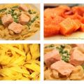 Zitronen-Lachs-Pasta