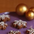 Lebkuchen Schneesterne-  Rezept