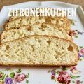 

Zitronenkuchen mit intensivem Geschmack


