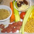 Couscous mit Gemüse und Lammklößchen