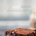 Chocolicious Double Chocolate Pecan Brownies