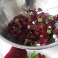 Rote Beete - Bohnensalat