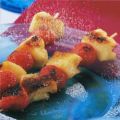 Ananas-Erdbeer-Spieße vom Grill