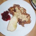 Mailänder Schnitzel mit Preiselbeeren