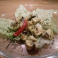 Pilz-Schafkäse-Salat a la Angie