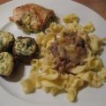 Putenröllchen und Champignons gefüllt mit[...]