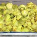 Schmorkartoffeln mit Rosenkohl (Resteverwertung)