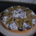 Kleckselkuchen mit Birnen