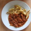 Rindfleisch mit Zwiebeln