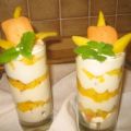 Dessert: Mango-Schicht-Quark!
