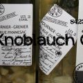 Geschenke aus der Küche: Knoblauch Öl