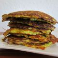 Scrambled Egg Tomato Florentine Fritters
