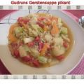 Suppe: Gerstensuppe pikant
