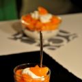 Mandarinenquark mit Cookies