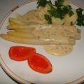 Spargel küsst Gorgonzola, wer es herzhaft liebt