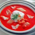 Tomaten Fisch Suppe