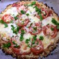 Low Carb Blumenkohl Pizza Пица с блат от карфиол