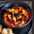 Miesmuscheln mit Tomatensauce
