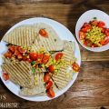 Quesadillas mit Schinken und weissen Bohnen -[...]