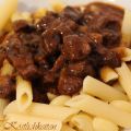 Pastasoße #3: Rindergulasch