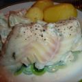 Fisch: Kabeljau an Zitronen-Pfeffer-Sauce