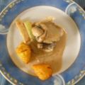 Schweinelendchen mit Champignon-Kohlrabi-Sauce