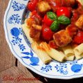 Tortiglioni in Tomatensauce mit Schmortomaten,[...]